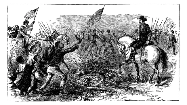 Civil War Slaves Runaway
